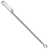 Chisel Stainless Steel Polished Box Chain 8.75 inch ID Bracelet